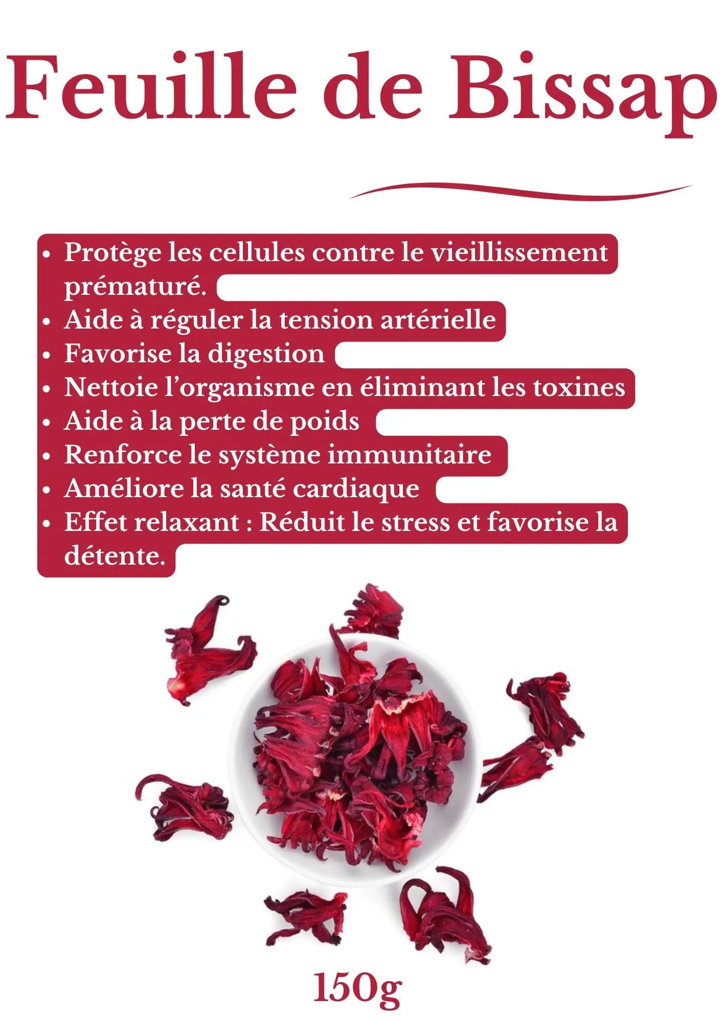 Feuille de Bissap Ma boutique